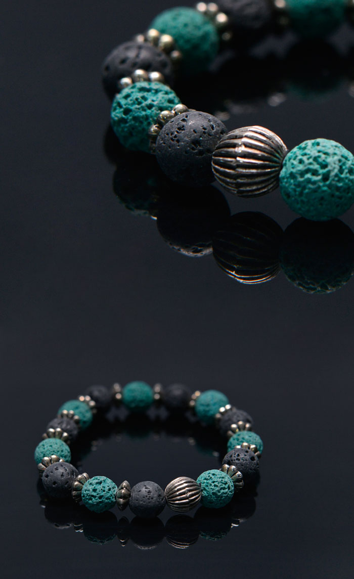 Accessories :: Bracelets :: Real Volcano Stone Beads-Bracelet 289 ...
