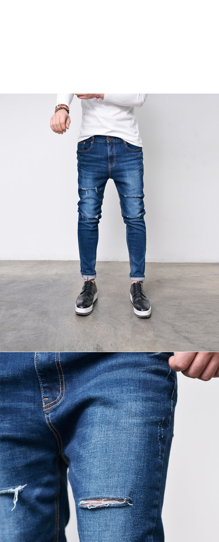 baggy cut jeans