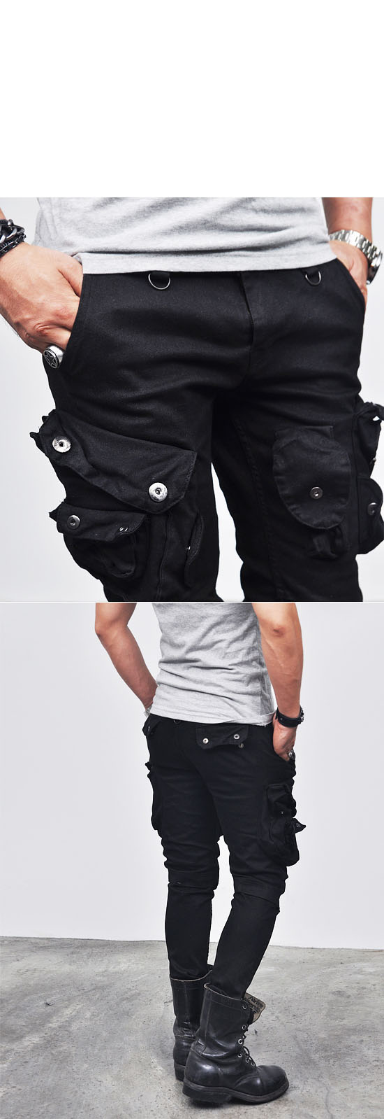 cargo skinny jeans mens