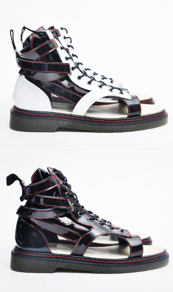 Shoes :: Tough-chic Cowhide Gladiator-Shoes 103 - Mens Fashion ...