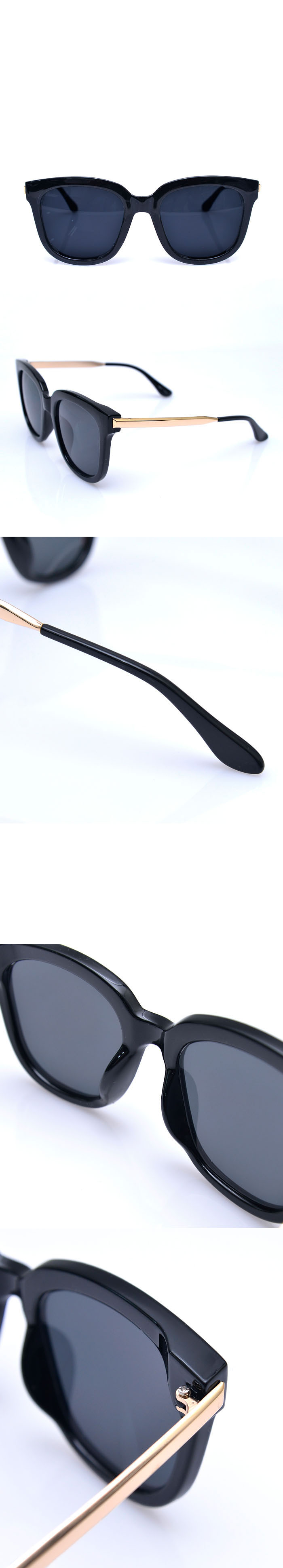 Accessories :: Sunglasses & Glasses :: Hip Big Teardrop Gold Arm Mirror ...