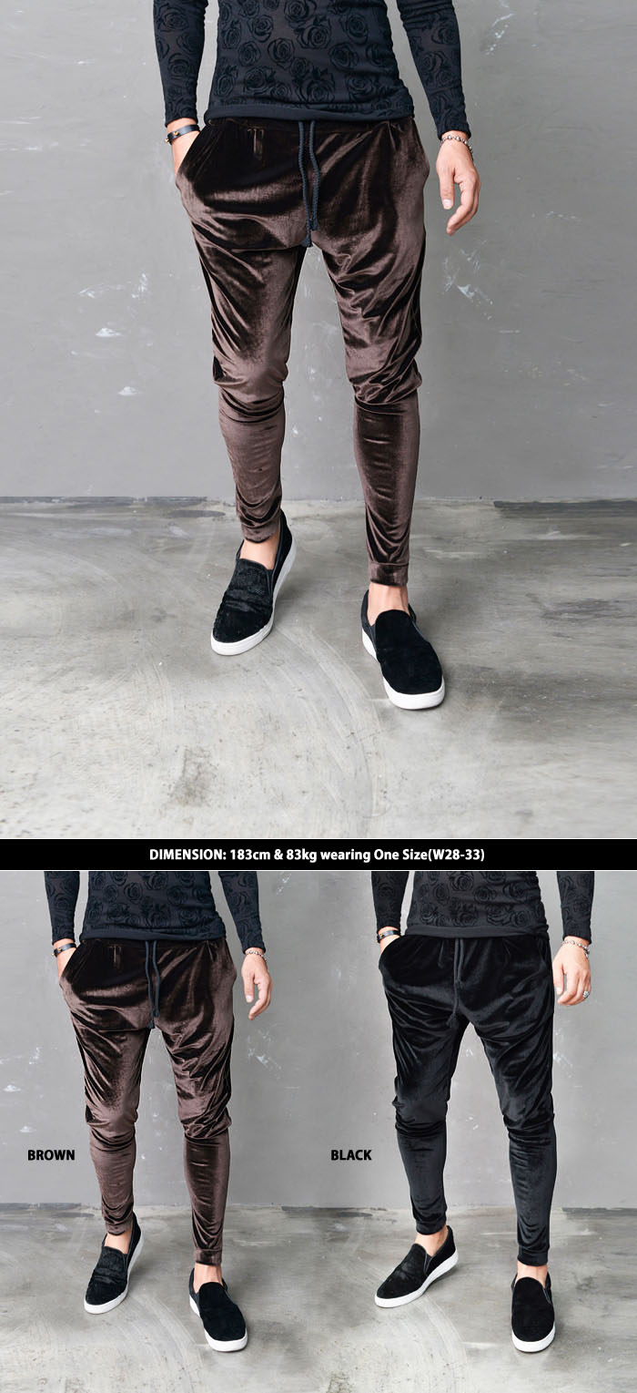 baggy cuffed sweatpants