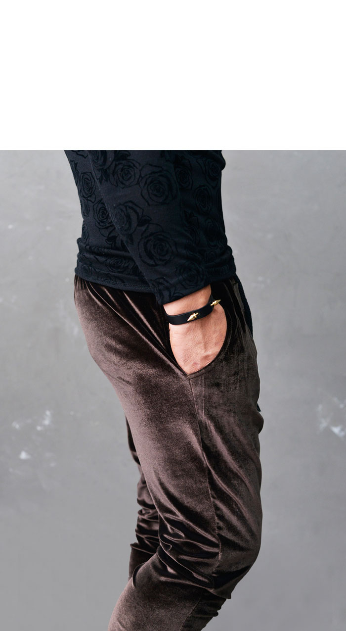 baggy cuffed joggers