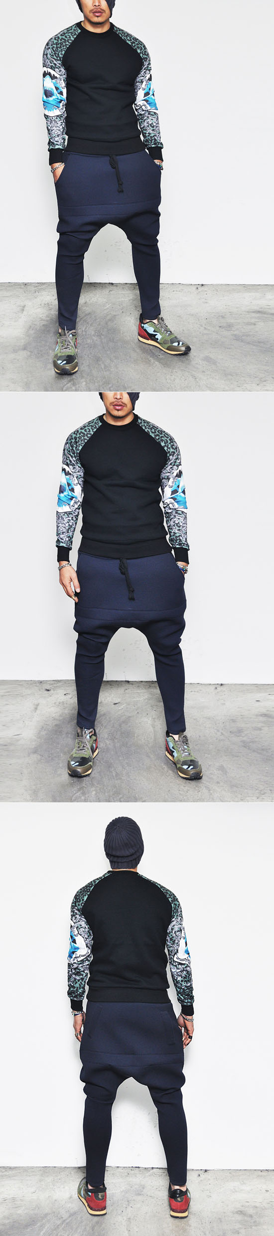 thick baggy sweatpants