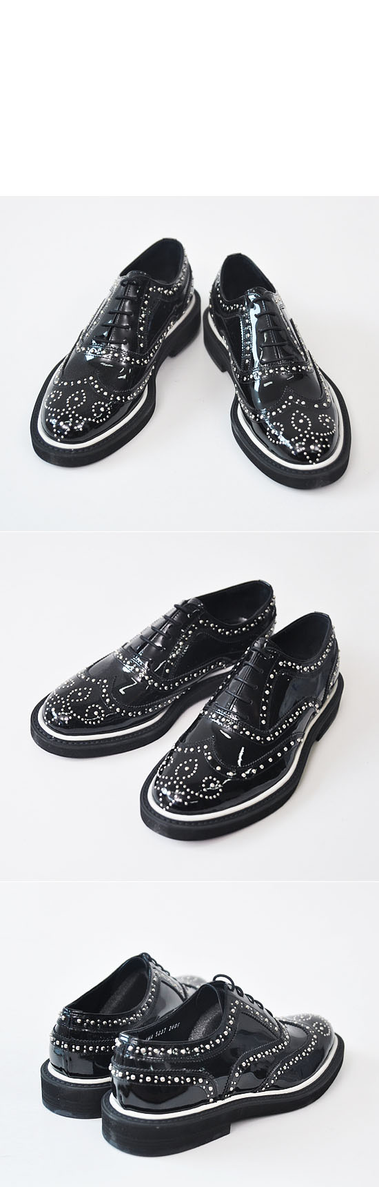 Shoes :: Designer Lux Metal Stud Wingtip-Shoes 122 - GUYLOOK Men's ...