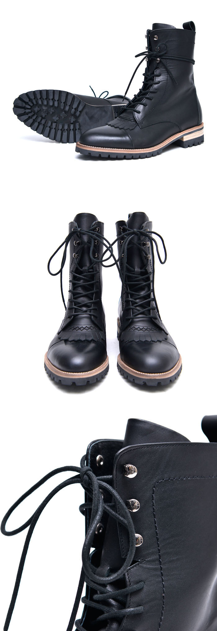 Shoes :: Calf Urban High Combat Laceup Boots-Shoes 517 - GUYLOOK Men's ...
