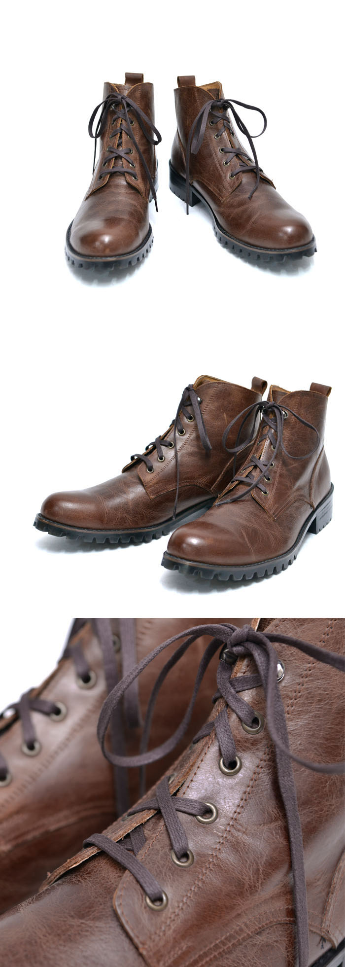 Shoes :: Vintage Calf Mid-length Boots-Shoes 523 - GUYLOOK Men's Trendy ...