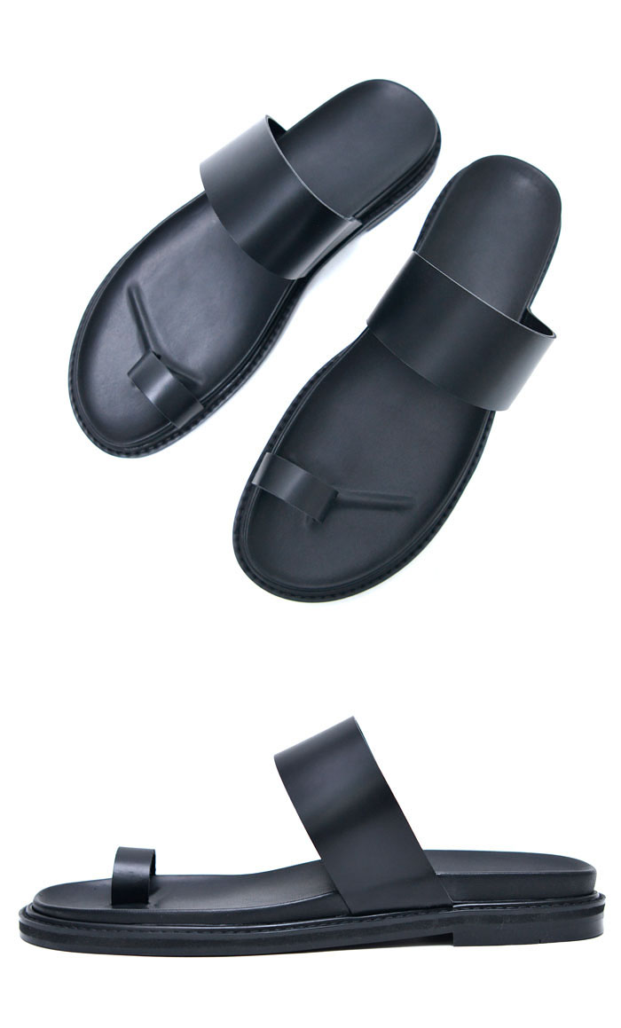 Shoes :: Uber-Sleek Cowhide Leather Sandal-Shoes 567 - GUYLOOK Men's ...